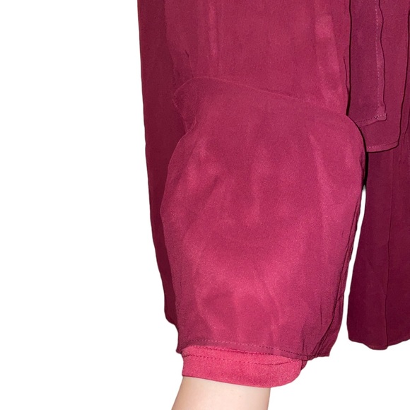 NWOT Birdy Grey Grace Convertible Dress in Chiffon Cabernet - Picture 7 of 14